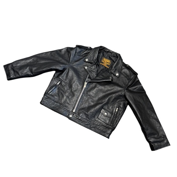 Milwaukee Leather Performance Apparel Black Cropped Motorcycle Jacket Sz M (EST) - Picture 1 of 17